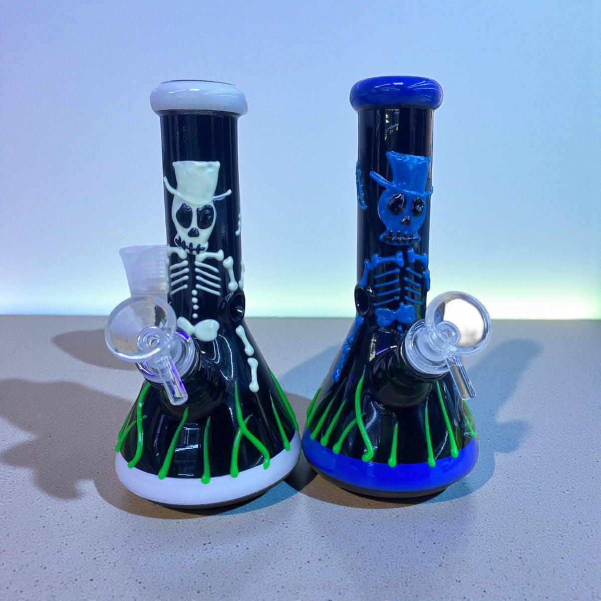 BONG PIPA DE VIDRIO COLORES