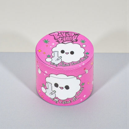 RASCADOR METALICO ROSADO 4PISOS