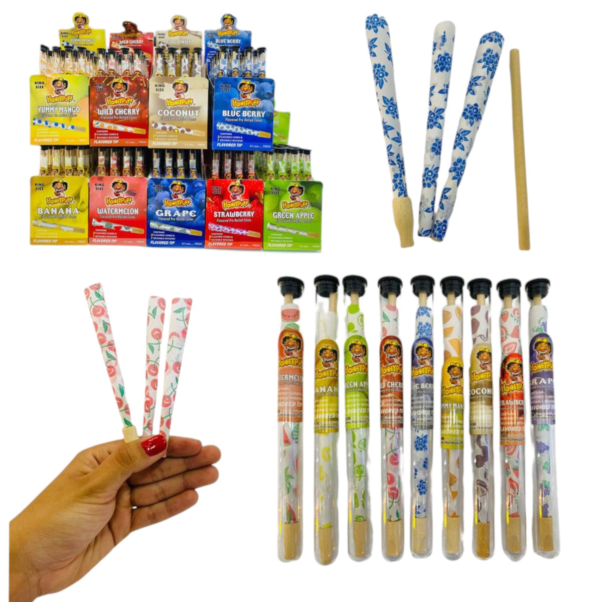 PAPEL CONO HORNEY SABOR  (24*3)