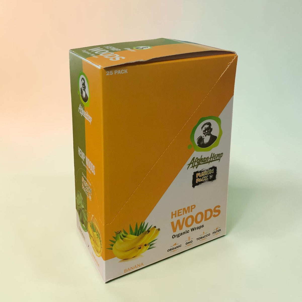 PAPEL BLUNT X2 HEMP WOODS (25) ORIGINAL X BANANA