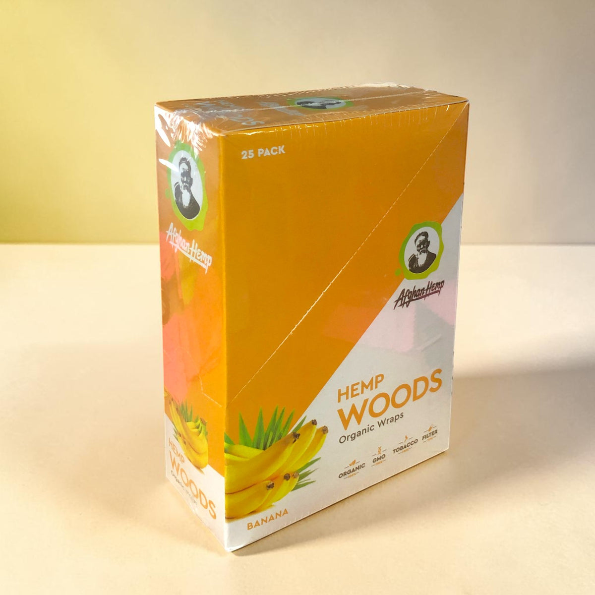 PAPEL BLUNT X2 HEMP WOODS (25) BANANA