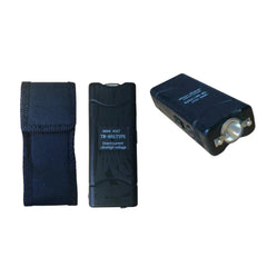 Dispositivo eléctrico TW-801 Type negro con funda, vista del conjunto