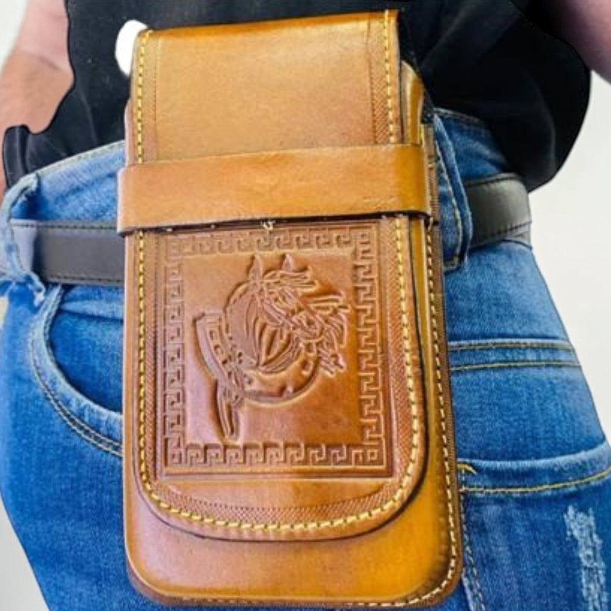 ESTUCHE CUERO GALAXY EXTRAGRANDE 7"
