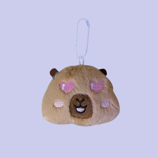 LLAVERO PELUCHE CAPIBARA