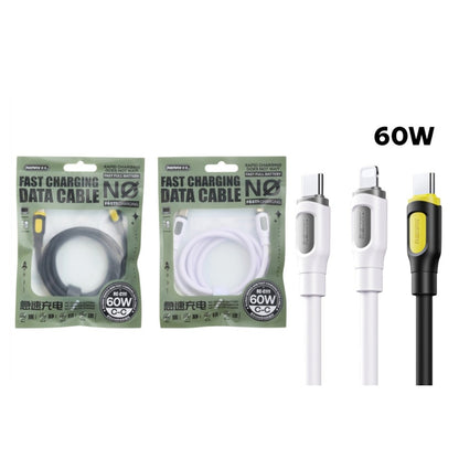 REMAX CABLE CARGA SILICONA 60W