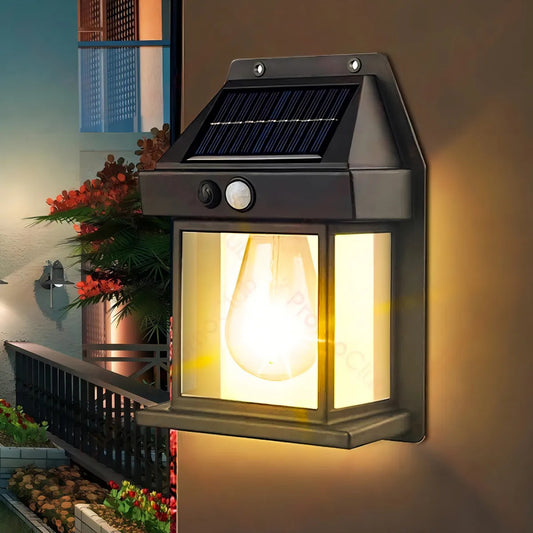 LAMPARA PARED RECARGABLE SOLAR