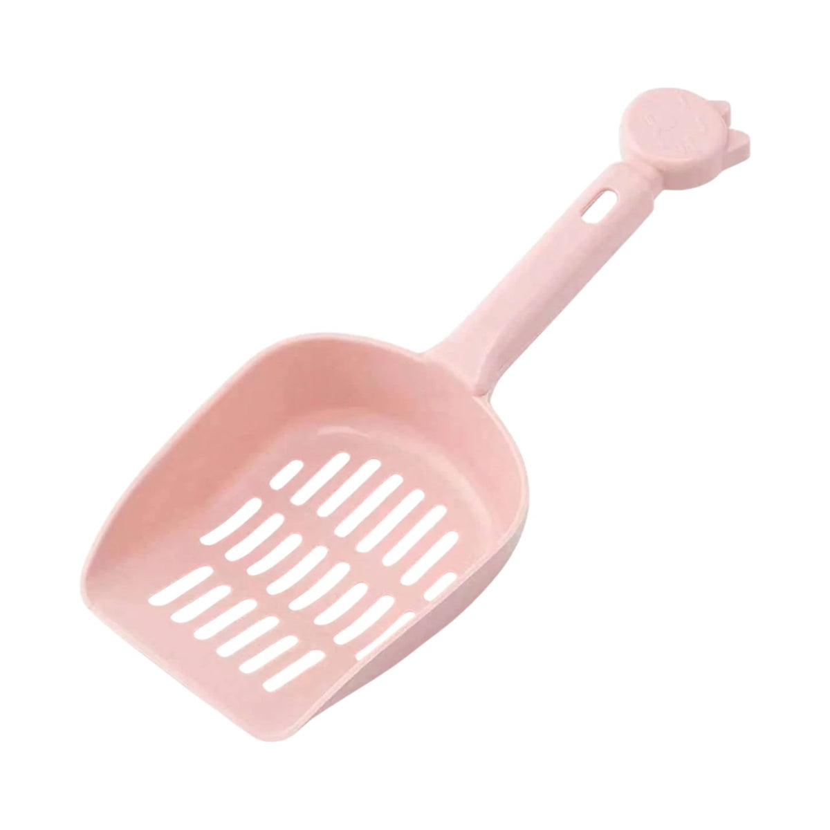 Pala para desechos de mascota en color rosa
