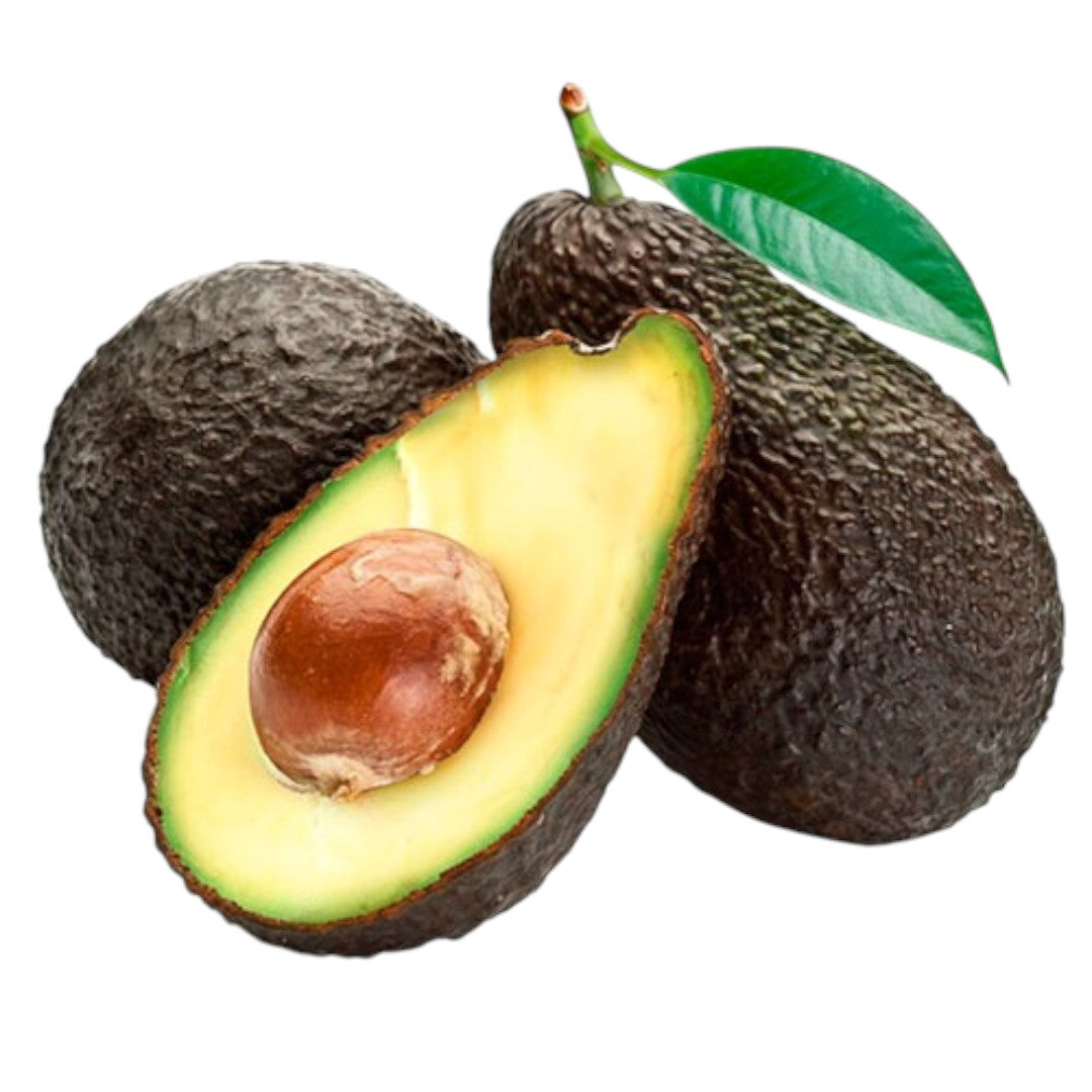 Imagen ilustrativa de aguacate para la variante de aceite corporal Sativa