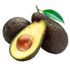 Imagen ilustrativa de aguacate para la variante de aceite corporal Sativa