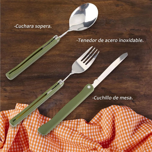NAVAJA CUBIERTOS X3