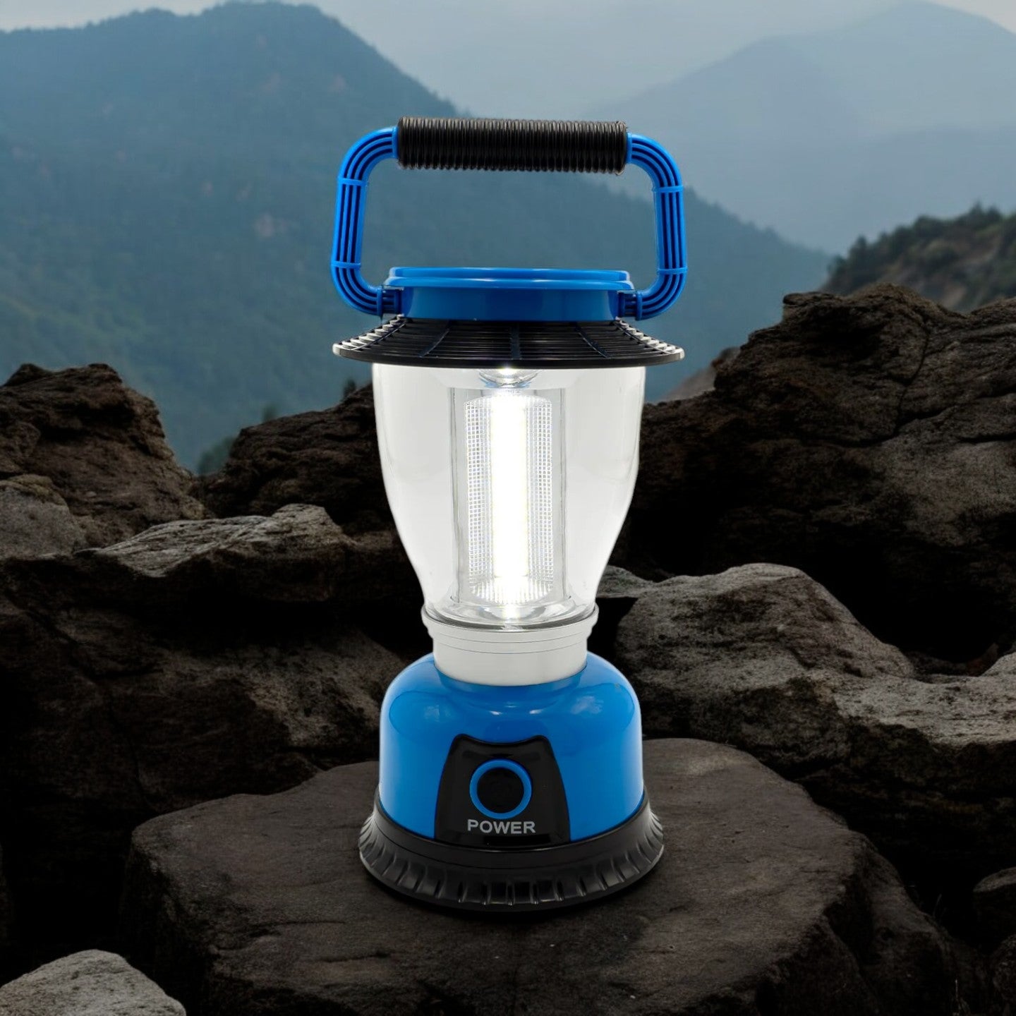 LINTERNA SOLAR PARA CAMPING 6 LED