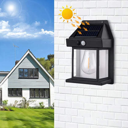 LAMPARA PARED RECARGABLE SOLAR