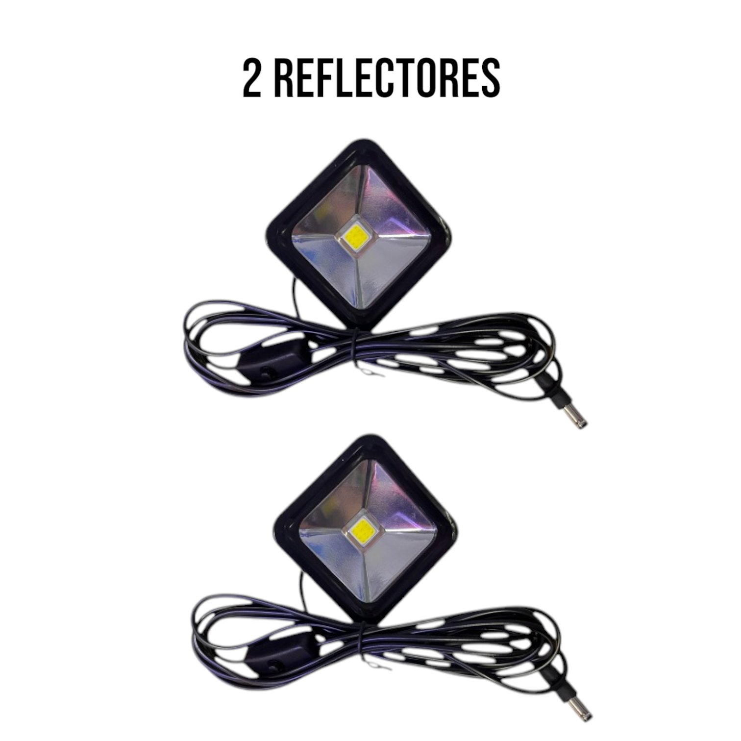 LAMPARA RECARGABLE (PANEL+2 REFLE)