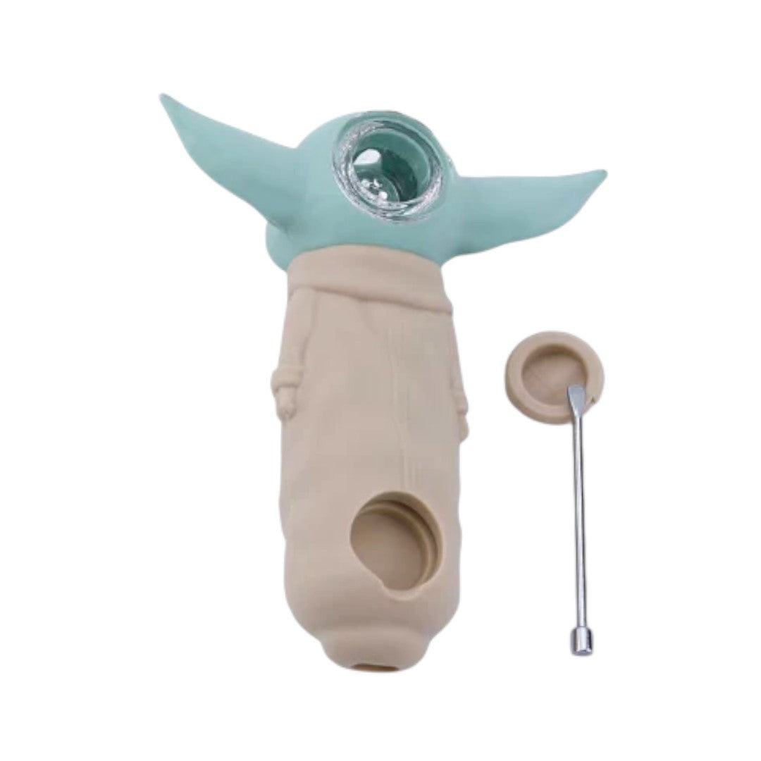 PIPA SILICONA BEBY YODA