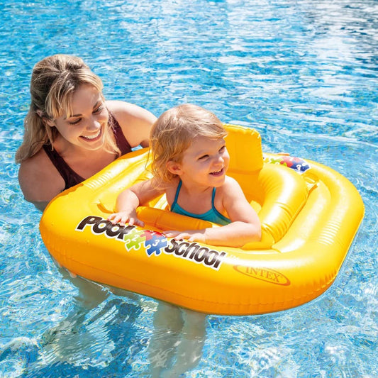 INTEX FLOTADOR AZUL