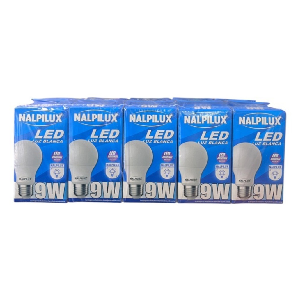 BOMBILLO RECARGABLE LED 9W