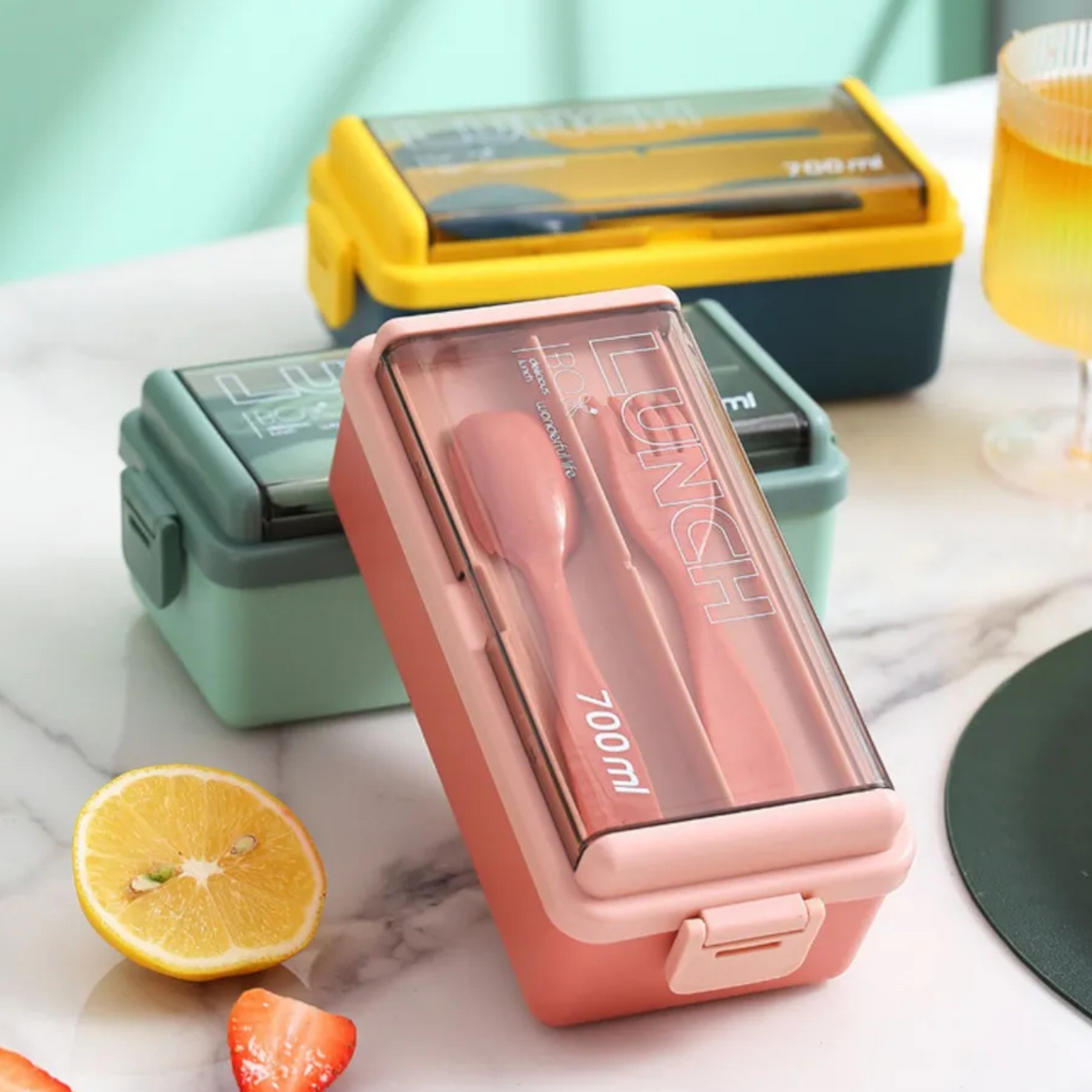 PORTA COMIDAS 3 COMPARTIMENTOS