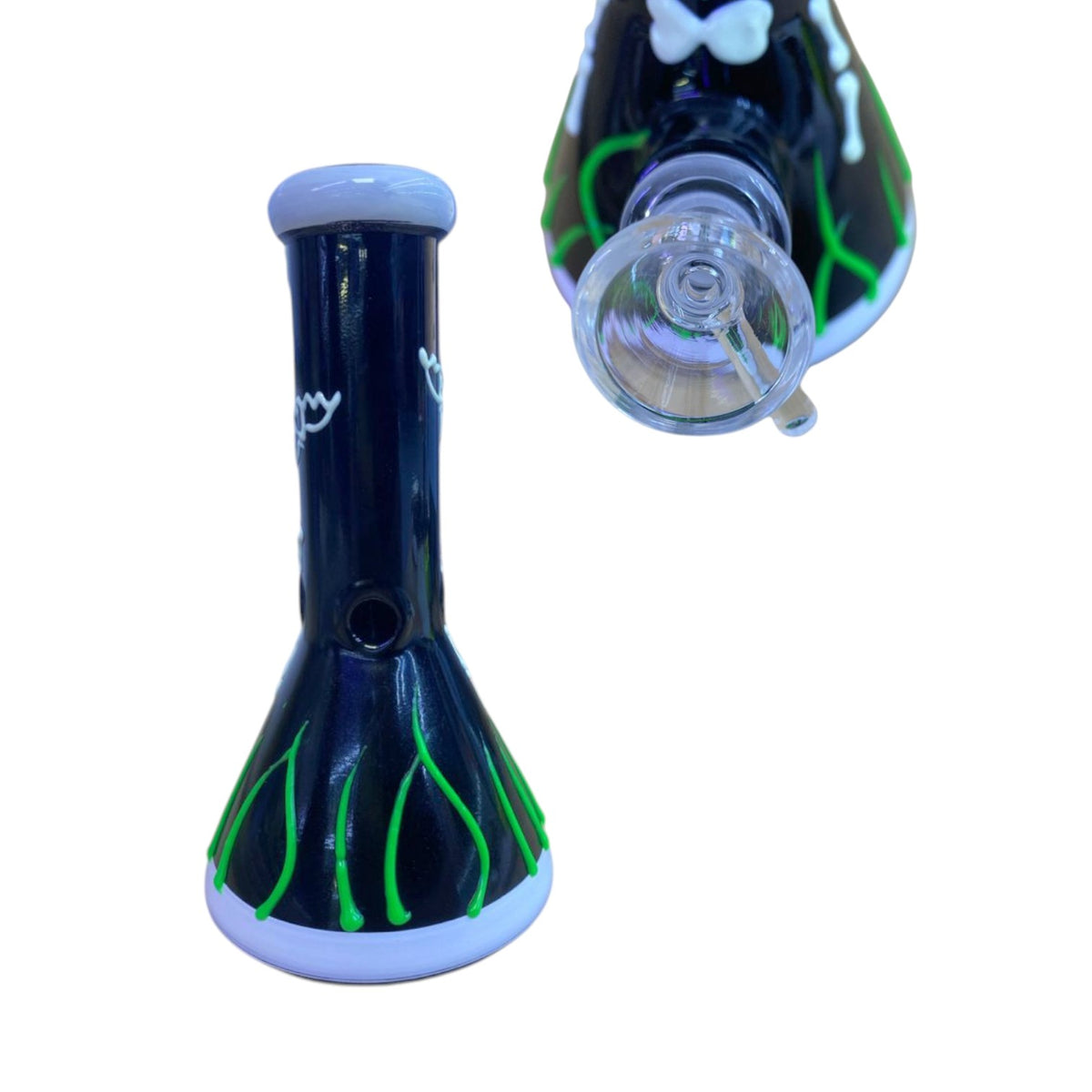BONG PIPA DE VIDRIO COLORES