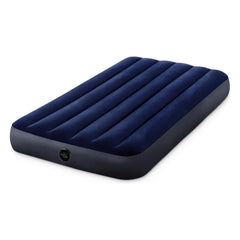 Colchón Intex 64757 azul de 191 × 99 × 25 cm, vista lateral opuesta