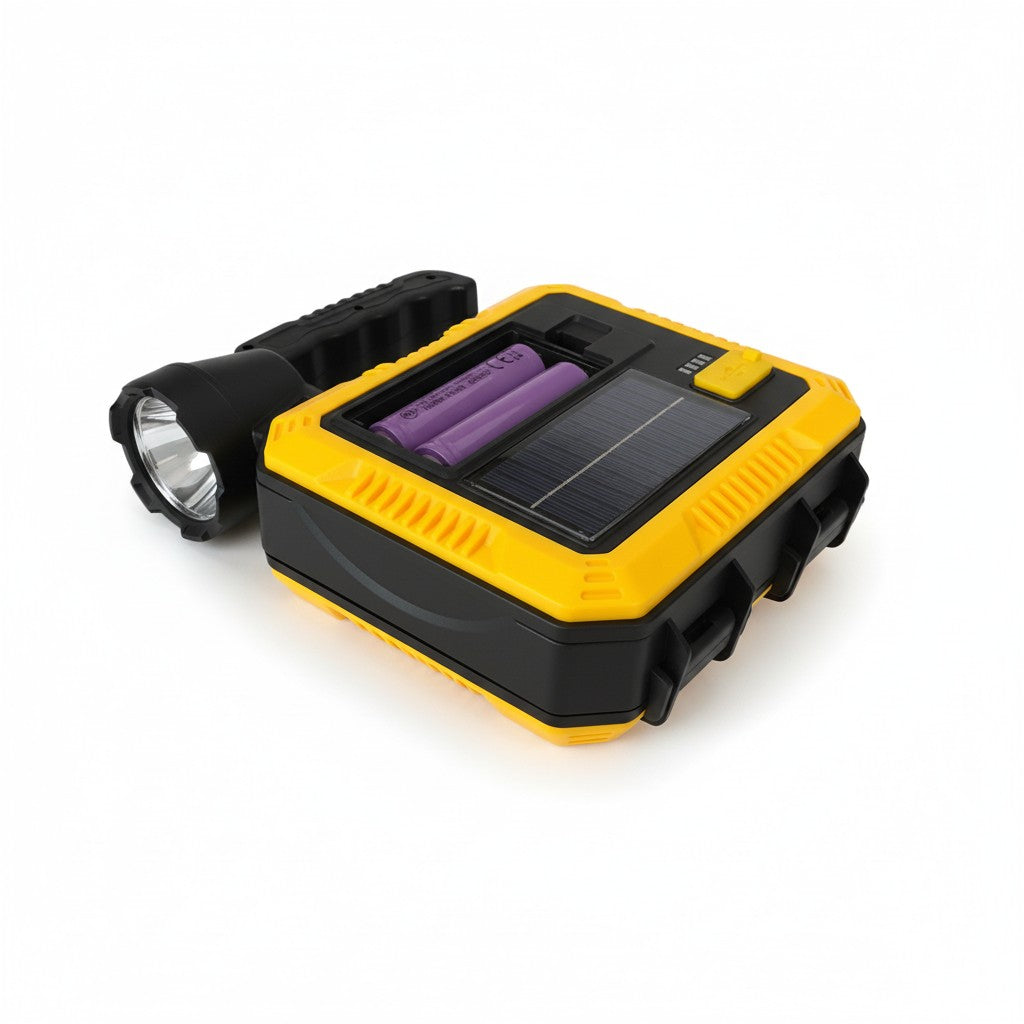 LÁMPARA SOLAR KIT DE HERRAMIENTA + ENVÍO GRATIS