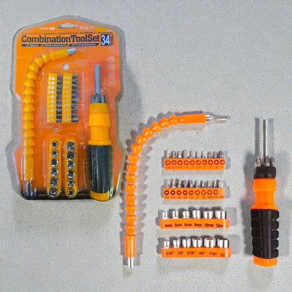 SET HERRAMIENTAS 34PCS