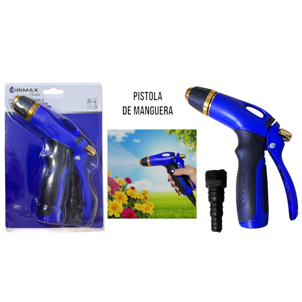 PISTOLA PARA JARDIN AZUL