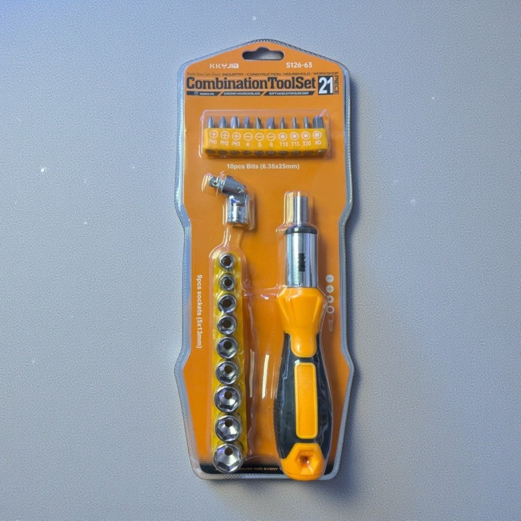 SET HERRAMIENTAS 21PCS