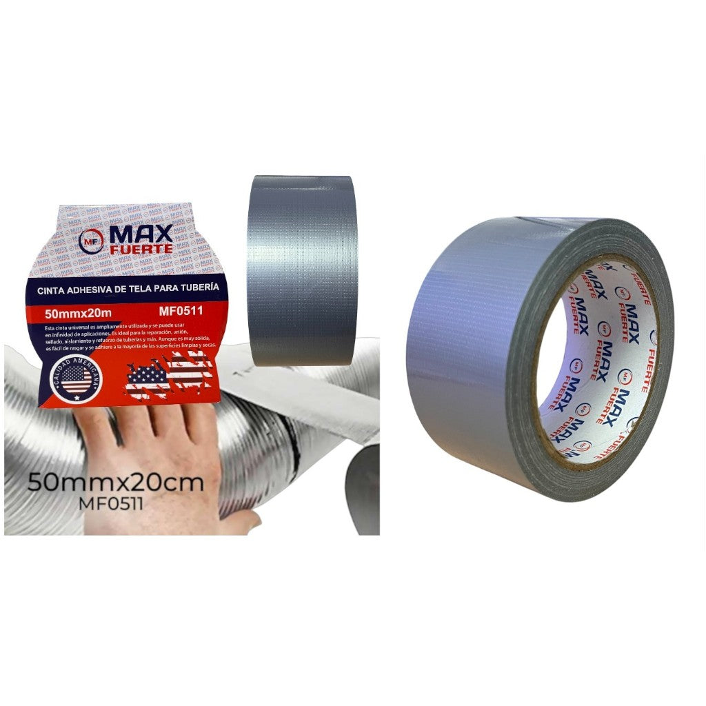 CINTA PARA DUCTOS MAXFUERTE 50MM X 20MM