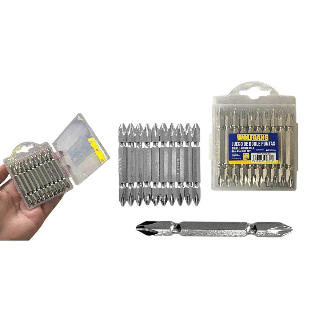 DESTORNILLADOR DOBLE PUNTA (10PZS)