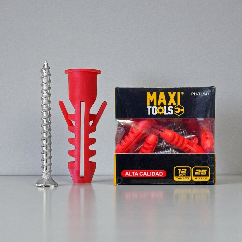 KIT DE CHASOS ROJO (12MM)(25)