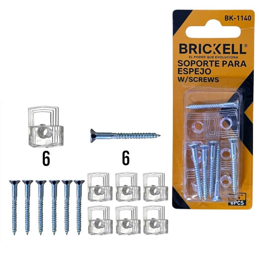 KIT SOPORTE PARA ESPEJOS (2CM)