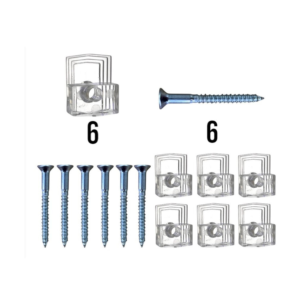 KIT SOPORTE PARA ESPEJOS (2CM)
