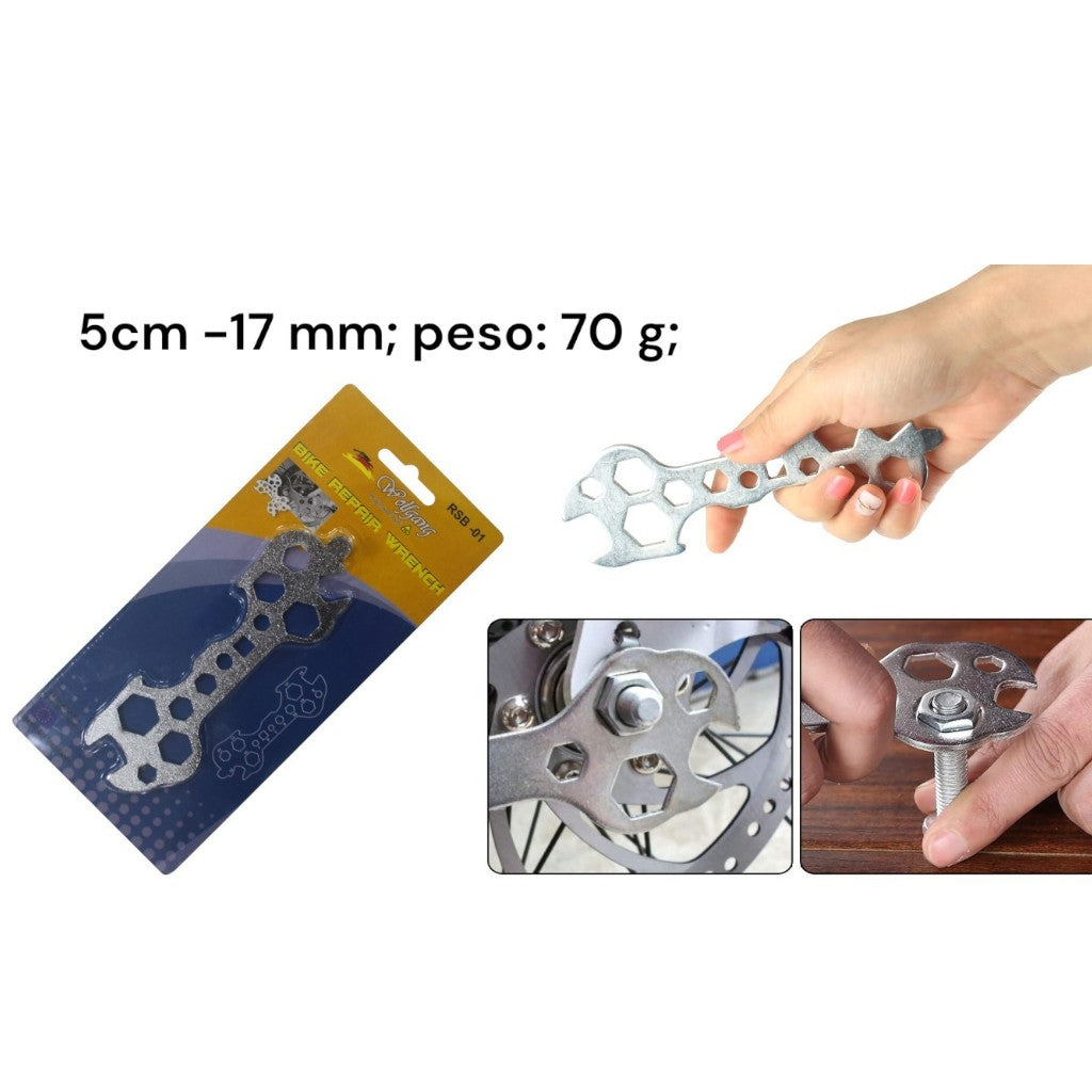 LLAVE BICICLETA 10 FUNCIONES