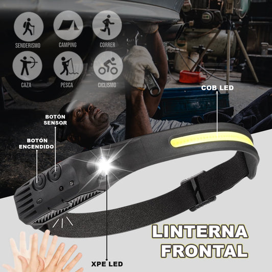 LINTERNA FRONTAL LED