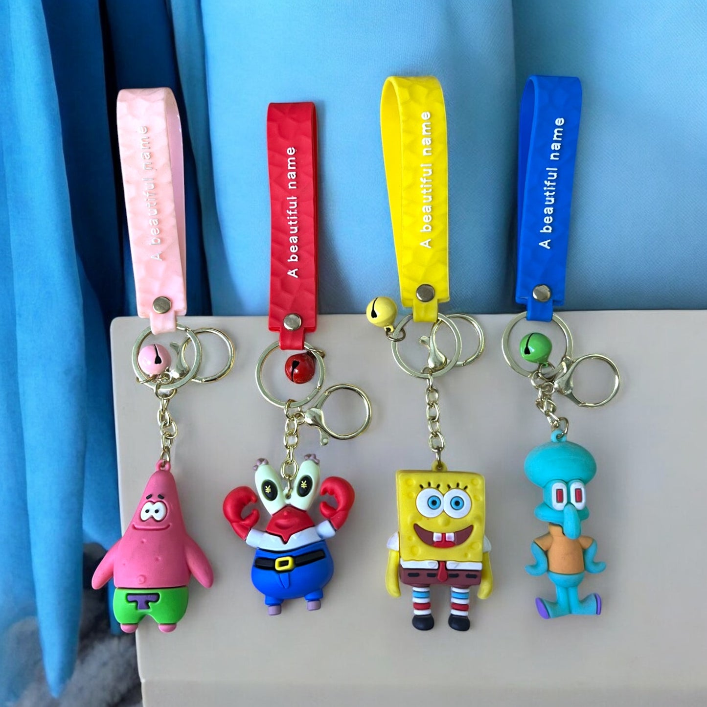 LLAVERO GOMA BOB ESPONJA