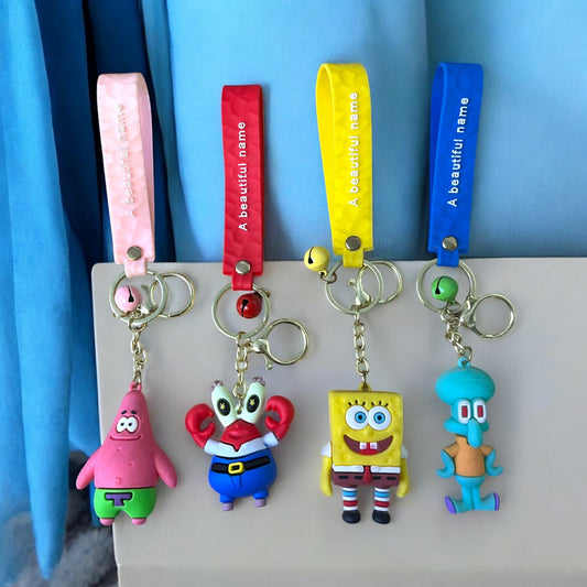 LLAVERO GOMA BOB ESPONJA