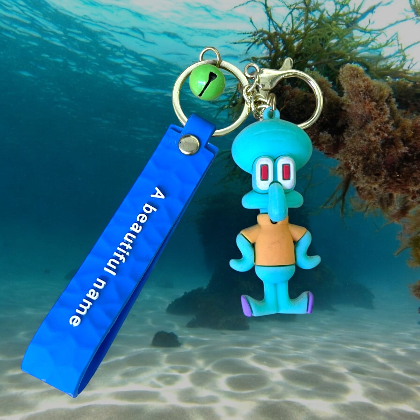 LLAVERO GOMA BOB ESPONJA