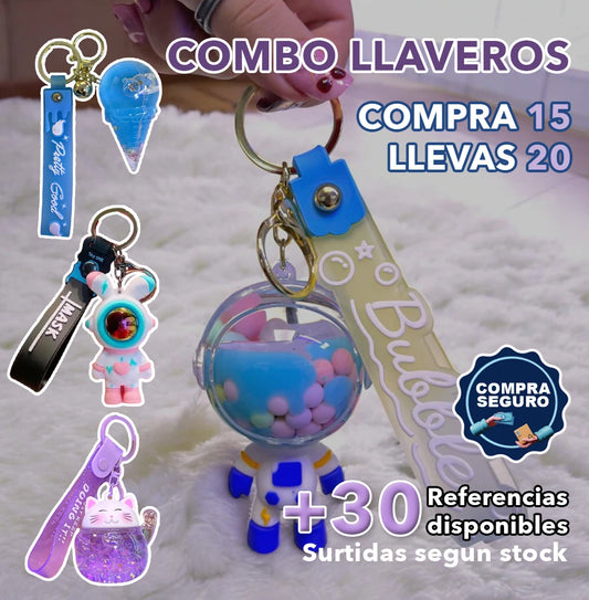 COMBO LLAVEROS X20