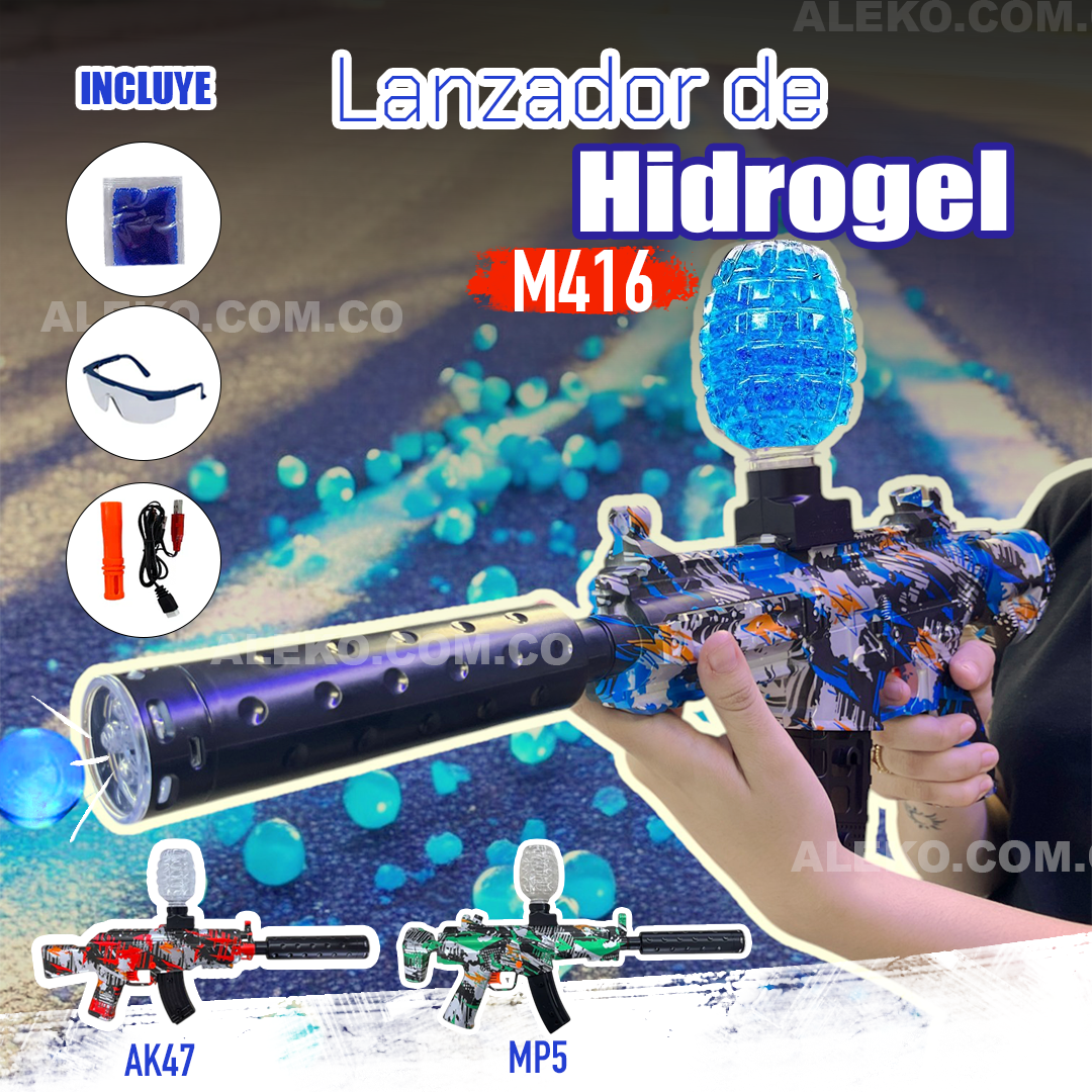 LANZADOR DE HIDROGEL