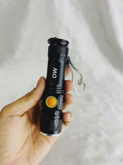 LINTERNA USB METÁLICA