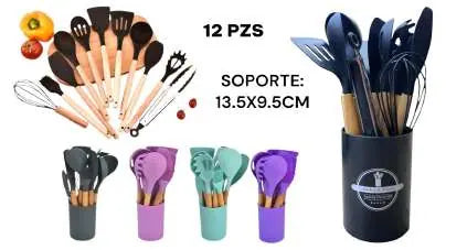 SET PALA BROCHA 12PCS