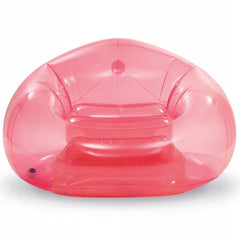 Sillón inflable rosado INTEX, vista frontal
