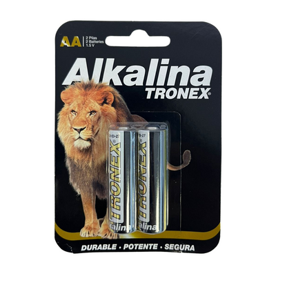 PILA TRONEX ALKALINA X2 AA