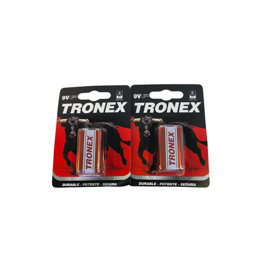 PILA TRONEX ROJA 9V BLISTER X 1