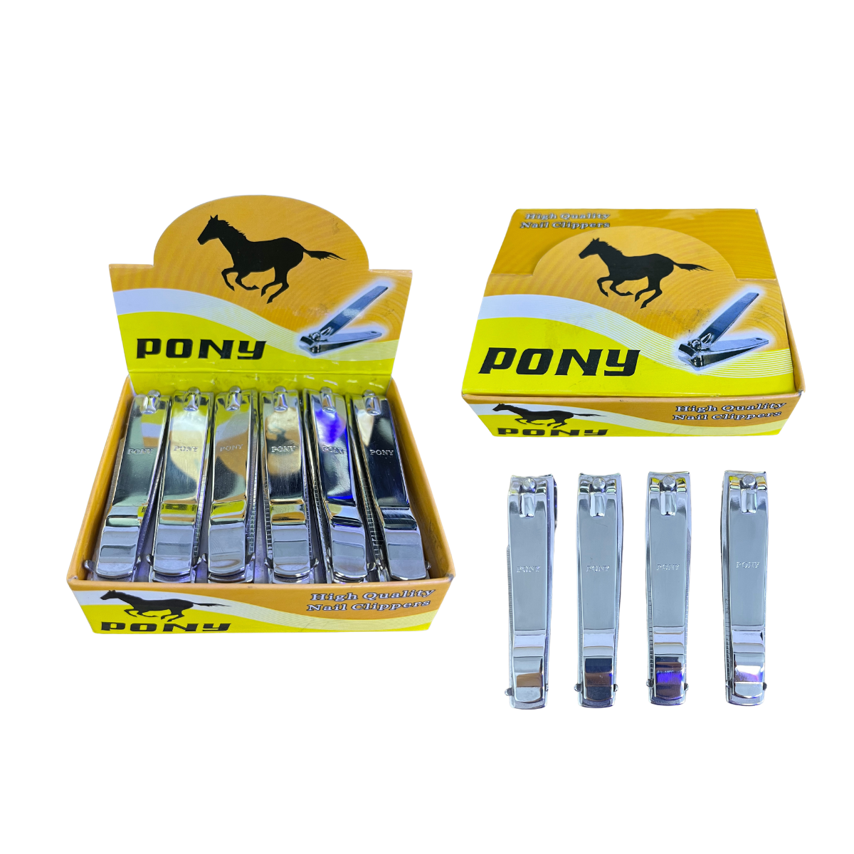 CORTA UÑAS PONY LISO GRANDE