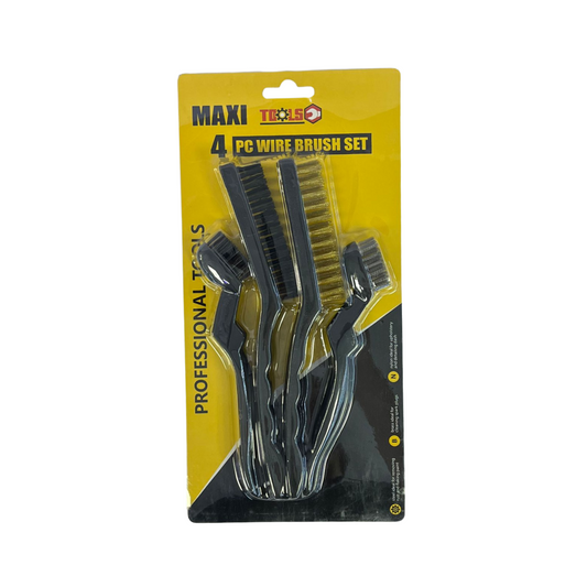 SET CEPILLO 4 PZS MAXI TOOLS